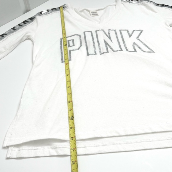 VS PINK Long Sleeve Bling Shirt - Picture 5 of 11